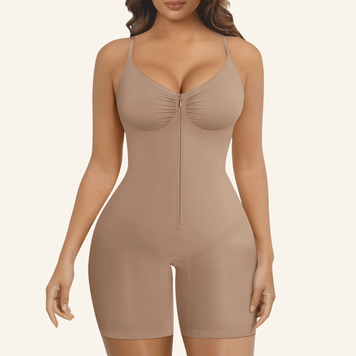 NORAH Faja moldeadora Tipo Short Con Cremallera