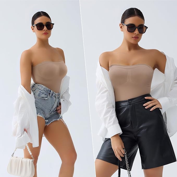 Norah Body Sin Costuras con Tirantes Removibles