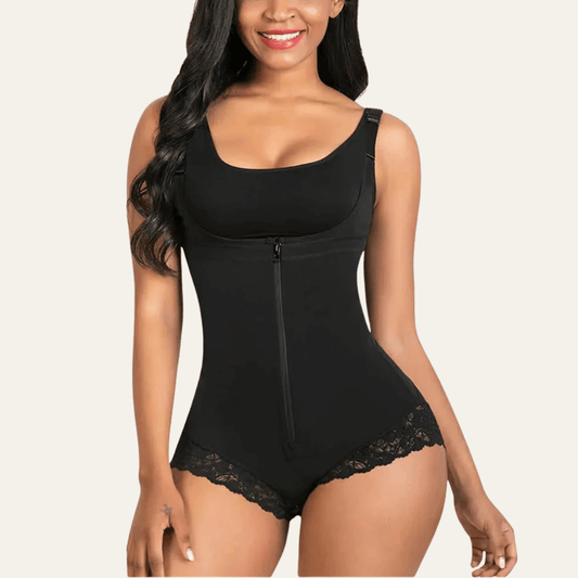 Norah Faja Moldeadora Abdominal con Cremallera y Broches de Gancho