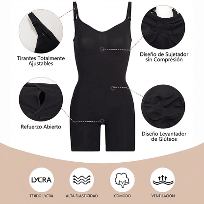 Norah Body Corto Moldeador de Abdomen Sin Costuras